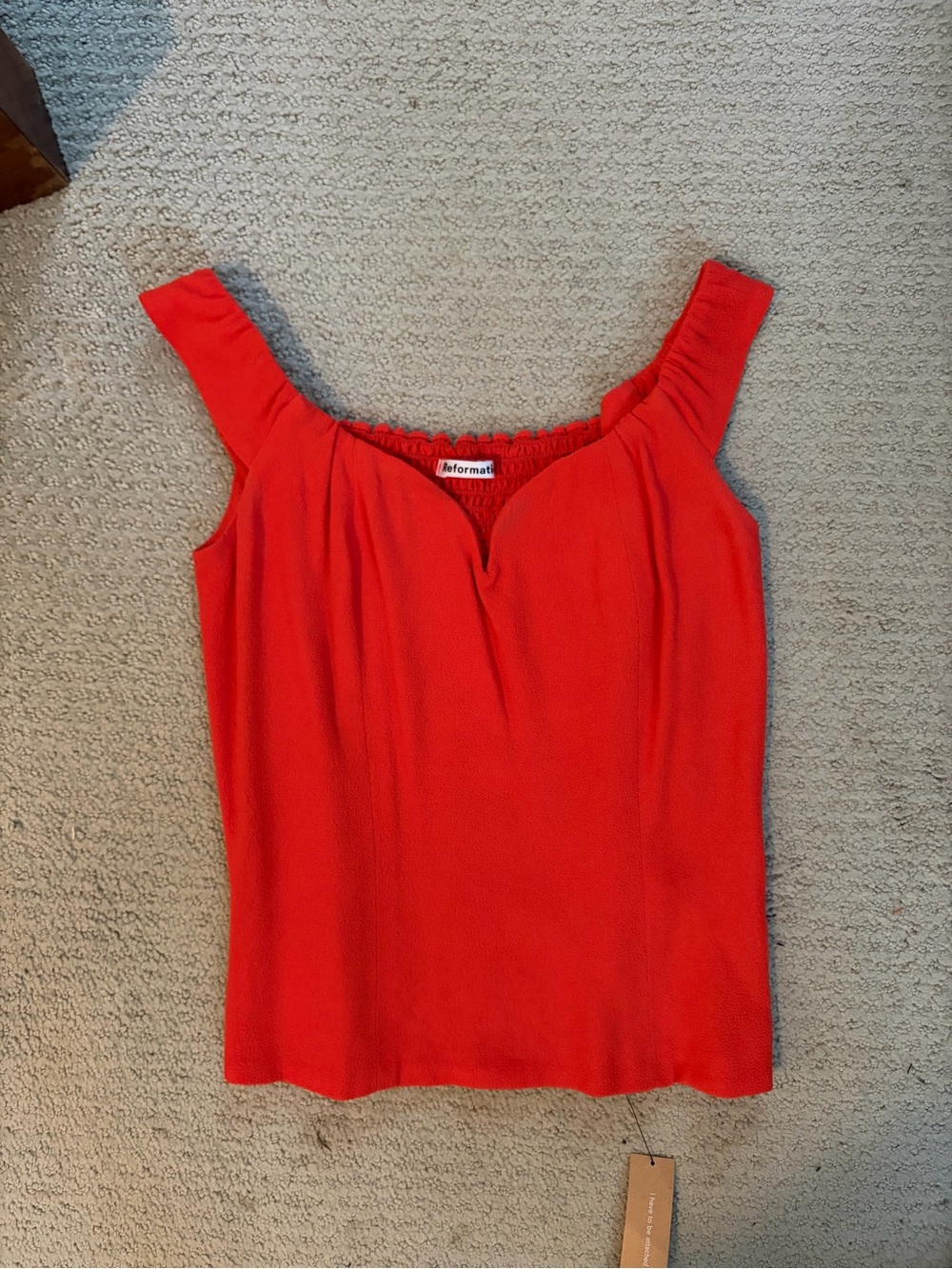 Reformation Women's Off-Shoulder Giada Top